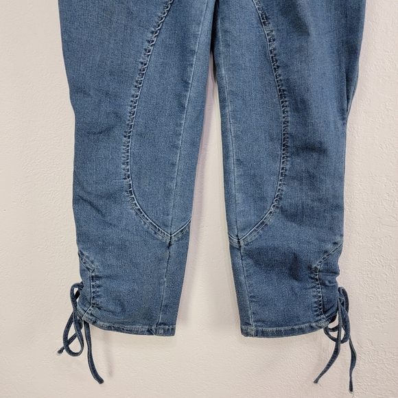 Fashion Nova Denim Flap Pocket Joggers Size XS - Picture 13 of 15